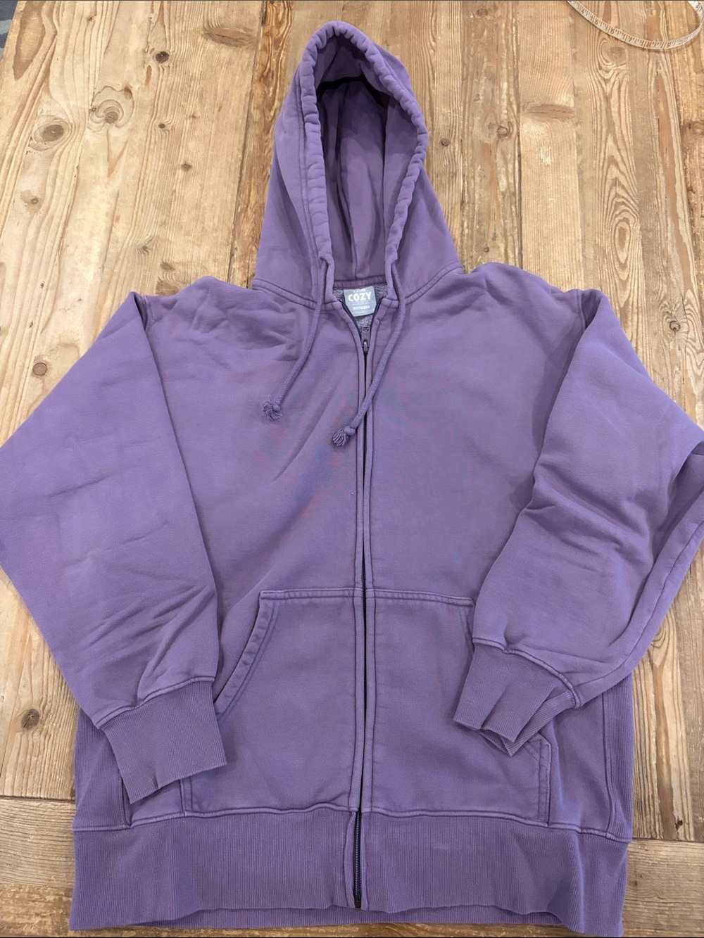 TNA Kids Lavender Purple Zip-Up Hoodie